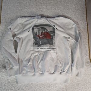 The North Face White Men's Hoodie Size Large
